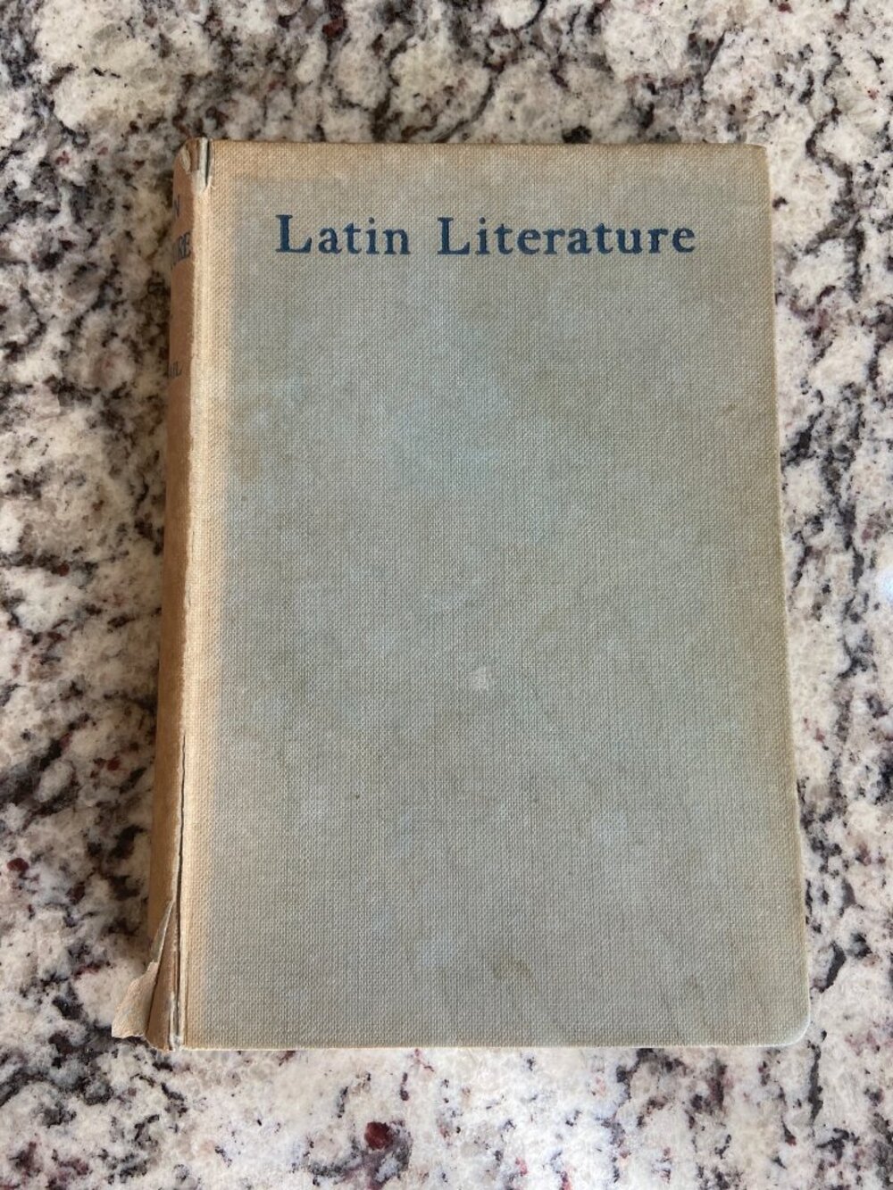 1895 Latin Literature J.W. Mackail 1st Ed John Murray Antique Victorian Book